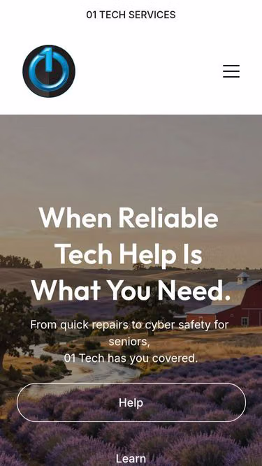 Screenshot of 01tech.org