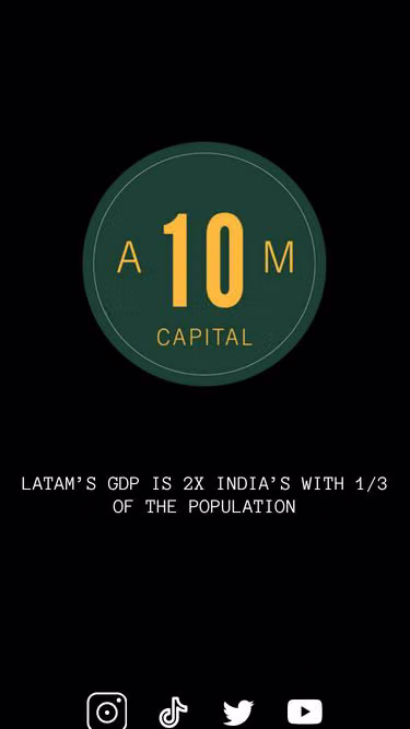 Screenshot of 10am.capital