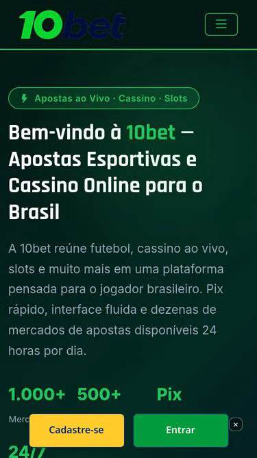Screenshot of 10bet.ceo