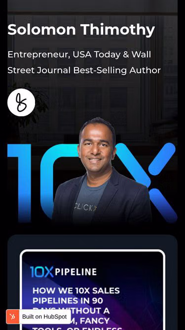 Screenshot of 10x.info
