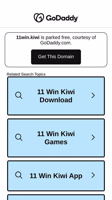 Screenshot of 11win.kiwi