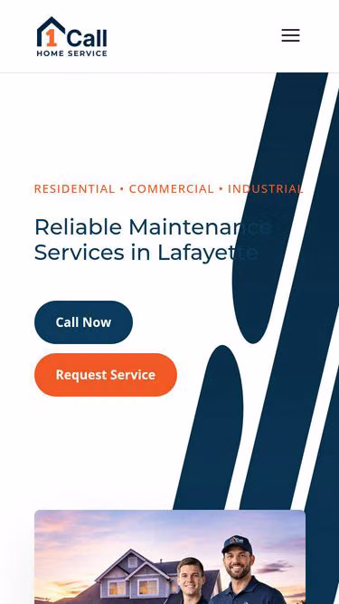 Screenshot of 1call.services