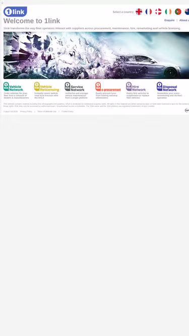 Screenshot of 1link.se