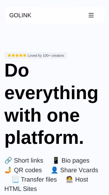 Screenshot of 1link.site