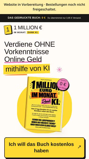 Screenshot of 1million.link