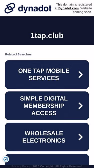 Screenshot of 1tap.club