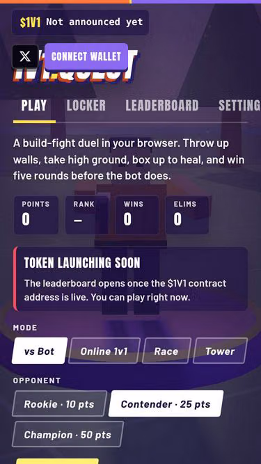 Screenshot of 1v1.quest