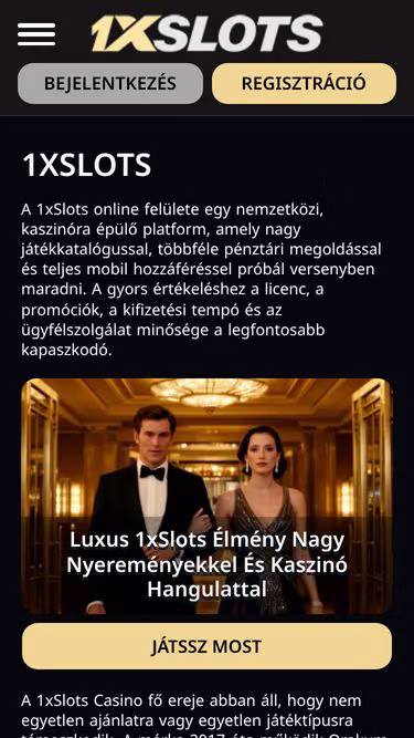 Screenshot of 1x-slots.casino