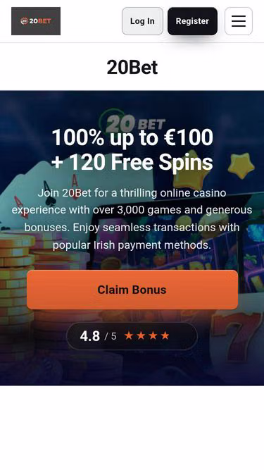 Screenshot of 20bet.quest