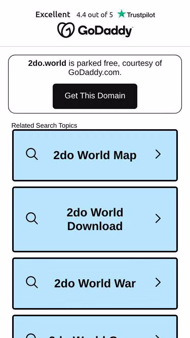 Screenshot of 2do.world