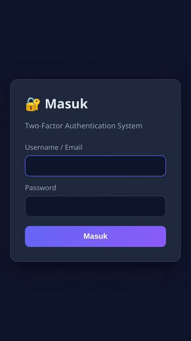 Screenshot of 2fa.rsvp