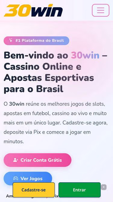 Screenshot of 30win.vin