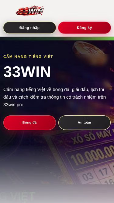 Screenshot of 33win.pro