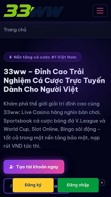 Screenshot of 33ww.live