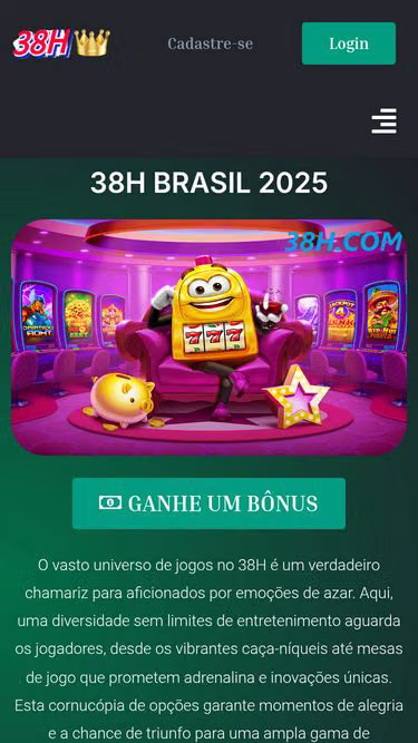 Screenshot of 38h.bet
