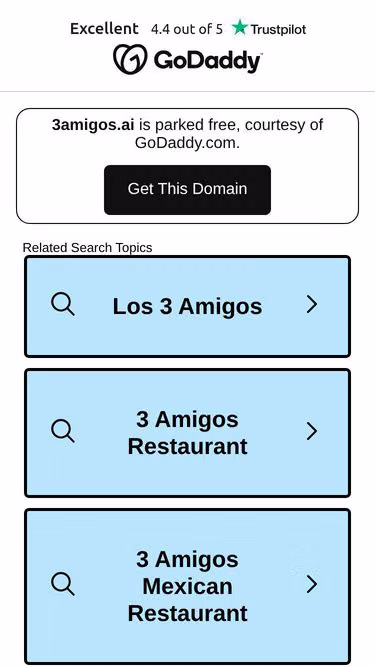 Screenshot of 3amigos.ai