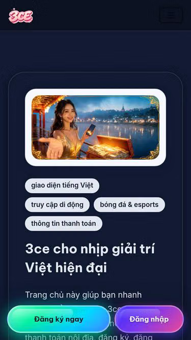 Screenshot of 3ce.app