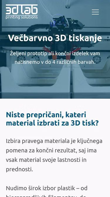 Screenshot of 3dlab.si