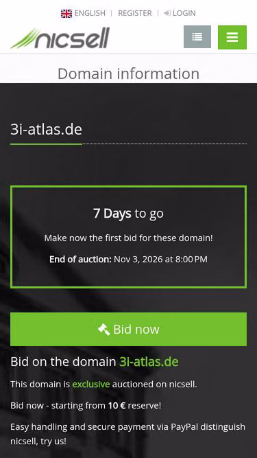 Screenshot of 3i-atlas.de