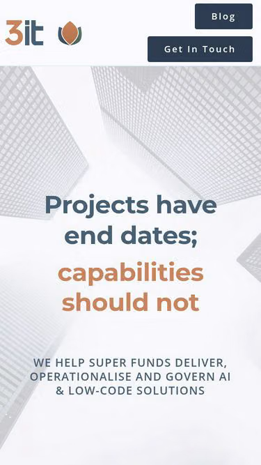 Screenshot of 3it.com.au