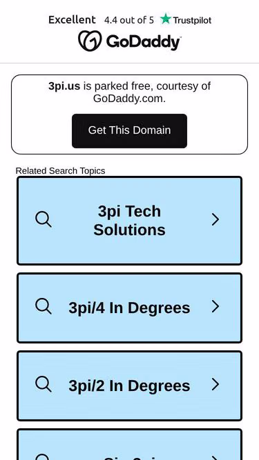 Screenshot of 3pi.us