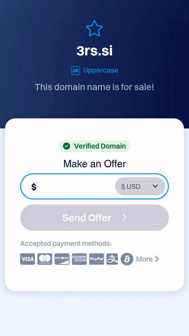 Screenshot of 3rs.si