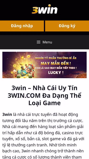 Screenshot of 3win.biz