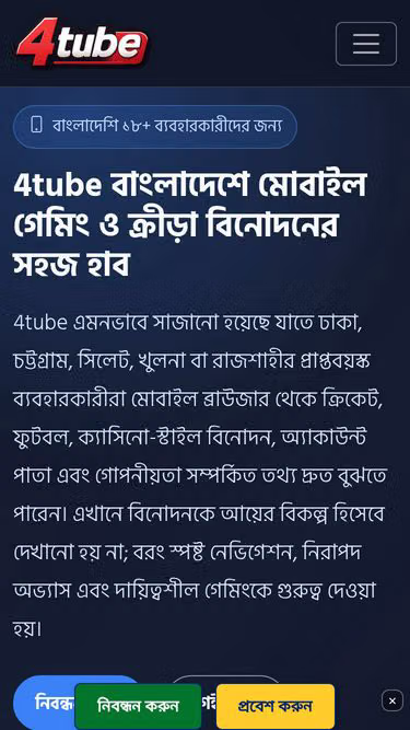Screenshot of 4tube.app