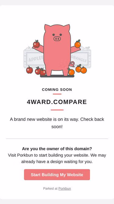 Screenshot of 4ward.compare