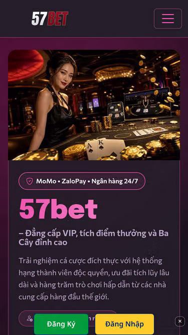 Screenshot of 57bet.bar