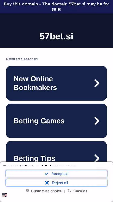 Screenshot of 57bet.si