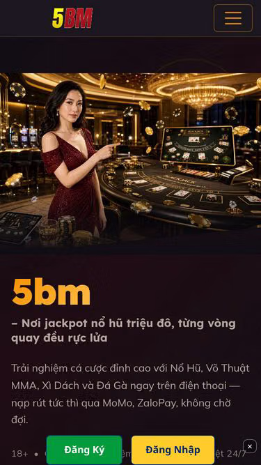 Screenshot of 5bm.cam