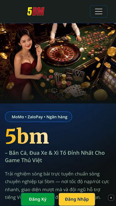Screenshot of 5bm.lat