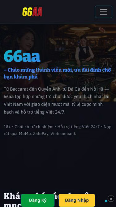 Screenshot of 66aa.world