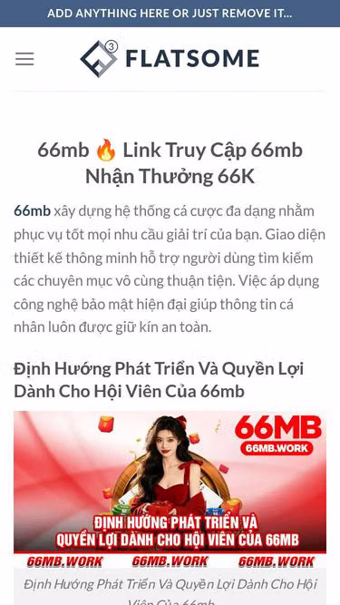 Screenshot of 66mb.work