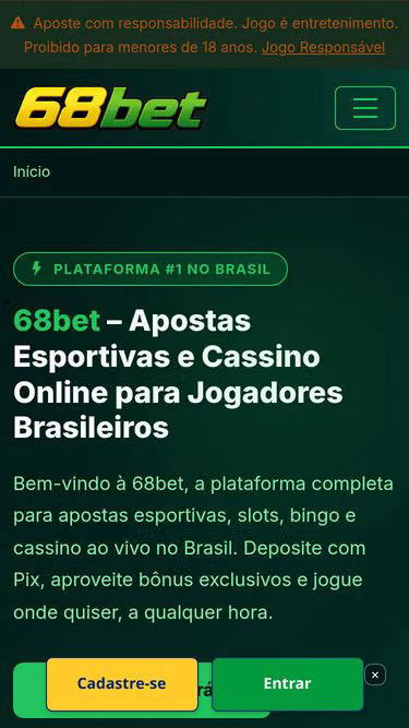 Screenshot of 68bet.ceo