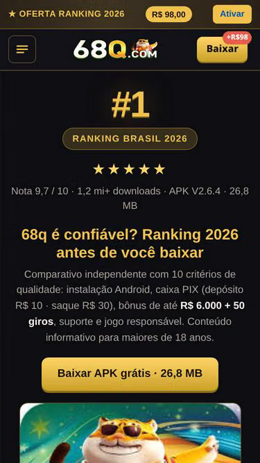 Screenshot of 68q.bet