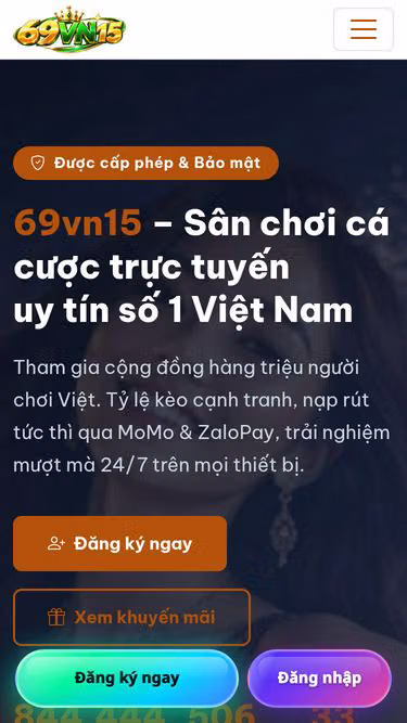 Screenshot of 69vn15.best