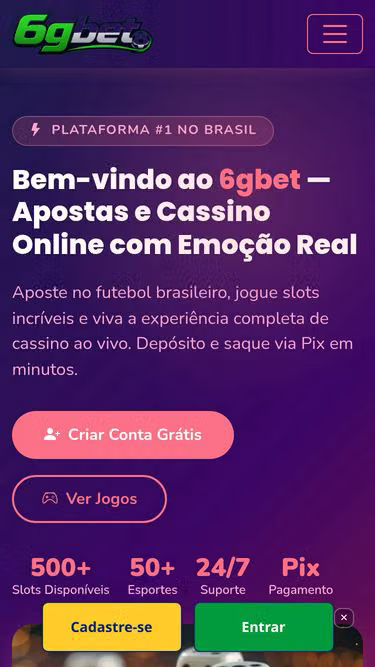Screenshot of 6gbet.vu