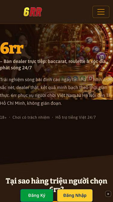 Screenshot of 6rr.cam