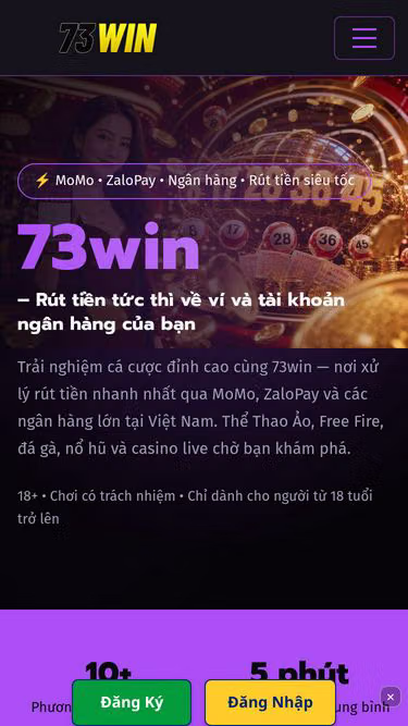 Screenshot of 73win.bar