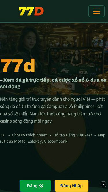 Screenshot of 77d.cam