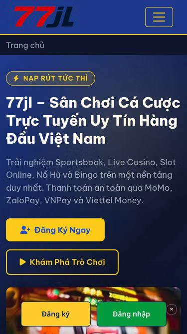 Screenshot of 77jl.run