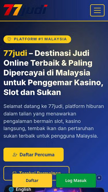 Screenshot of 77judi.wine