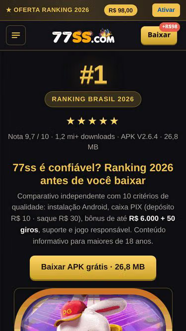 Screenshot of 77ss.bet