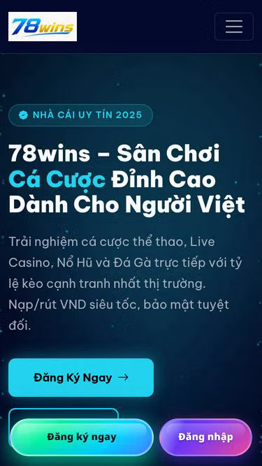 Screenshot of 78wins.online