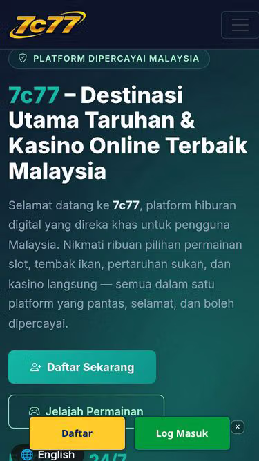 Screenshot of 7c77.plus