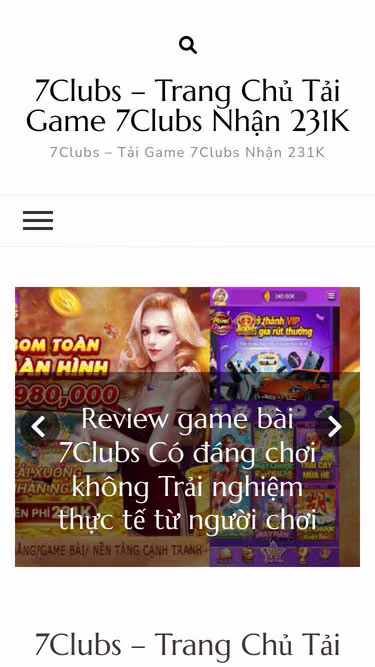 Screenshot of 7clubs.store