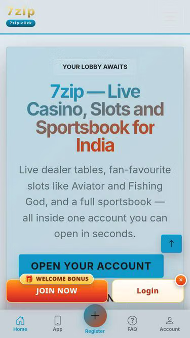 Screenshot of 7zip.click