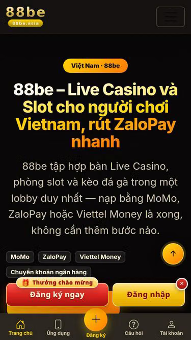 Screenshot of 88be.asia